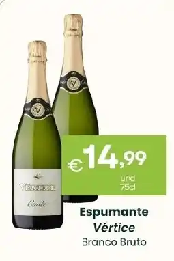 Roque Supermercados Espumante Vértice Branco Bruto promoção