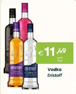 Roque Supermercados Vodka Eristoff promoção