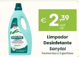 Roque Supermercados Limpador desinfetante sanytol promoção