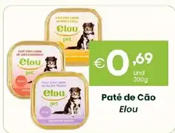 Roque Supermercados Paté de Cão Elou promoção