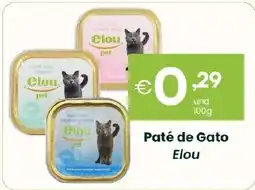 Roque Supermercados Paté de Gato Elou promoção