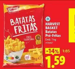 Lidl Batatas prefritas promoção