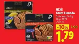 Lidl com - atum fumado promoção