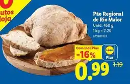Lidl com - pão regional de rio maior promoção