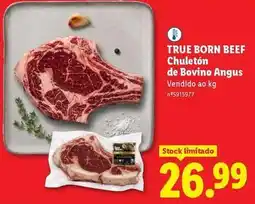 Lidl Angus - chuletón de bovino promoção