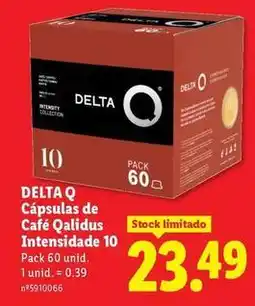 Lidl Delta q - cápsulas de café promoção