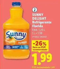 Lidl Sunny - delight refrigerate florida promoção
