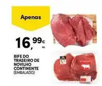 Continente Bom dia Continente - bife do traseiro de novilho promoção