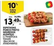 Continente Bom dia Alentejo - espetas porco preto segredos promoção