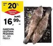 Continente Bom dia Garoupa legitima pequena promoção