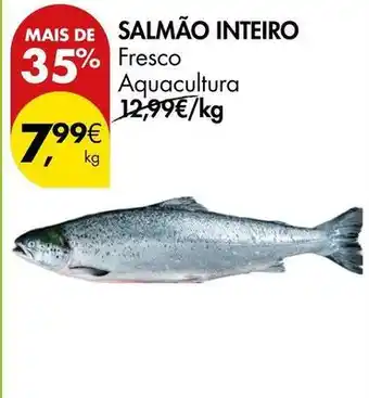 Pingo Doce Aquacultura - salmão inteiro promoção