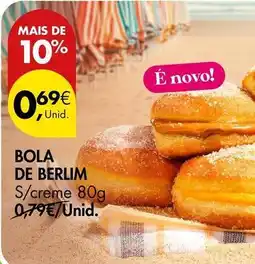 Pingo Doce Bola de berlin promoção