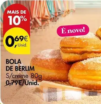 Pingo Doce Bola de berlin promoção