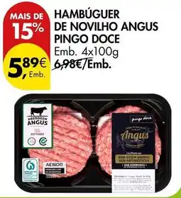 Pingo Doce Pingo doce - hambúguer de novilho angus promoção