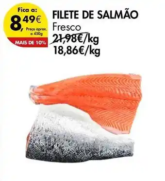 Pingo Doce A+ - filete de salmão promoção