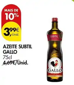 Pingo Doce Gallo - azeite promoção