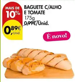 Pingo Doce Baguette c/alho e tomate promoção