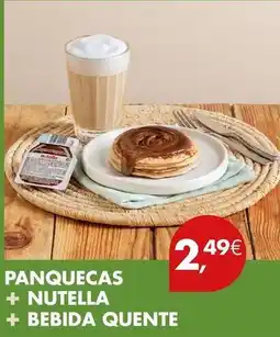 Pingo Doce Nutella - panquecas + + bebida quente promoção