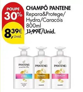 Pingo Doce Pantene - champo promoção