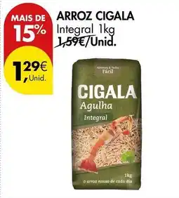 Pingo Doce Cigala - arroz promoção