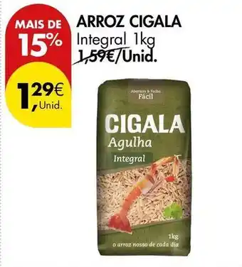 Pingo Doce Cigala - arroz promoção