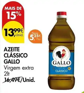Pingo Doce Gallo - azeite clássico promoção