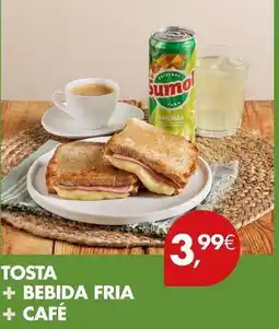 Pingo Doce Sumol - tosta bebida fria promoção