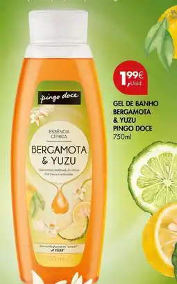 Pingo Doce Pingo doce - gel de banho bergamota & yuzu promoção