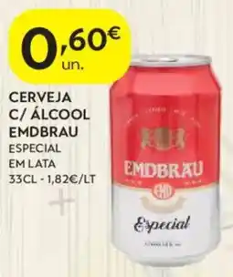Spar Cerveja c/ álcool emdbrau especial promoção