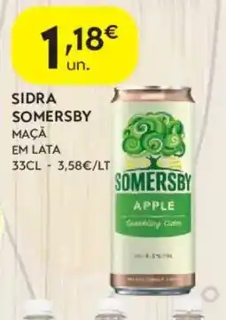 Spar Sidra somersby maçã promoção