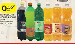 Spar Refrigerante c/ gás & s/ gás spar promoção