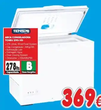 BragaJAV Arca congeladora tensai tcceu 290-vd promoção