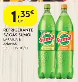 Spar Refrigerante s/ gás sumol laranja & ananás promoção