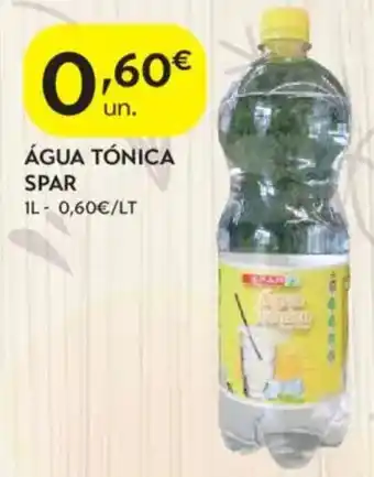 Água tônica spar