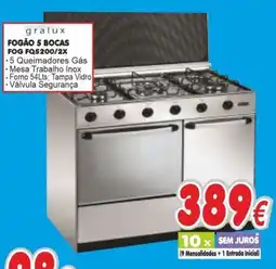BragaJAV gralux fogão 5 bocas promoção