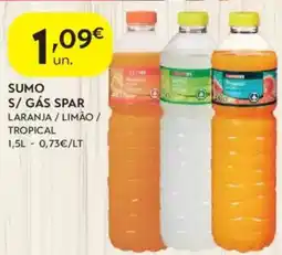 Spar Sumo s/ gás spar promoção