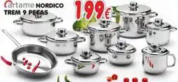 BragaJAV Cartame nordico trem 9 pecas promoção