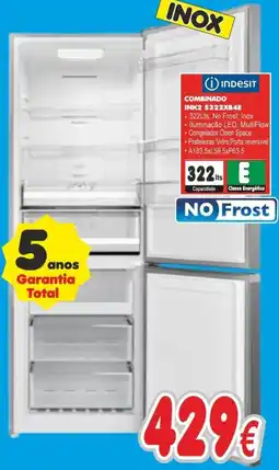 BragaJAV Indesit combinado inox promoção