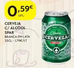 Spar Cerveja spar branca em lata promoção