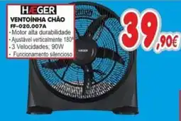 BragaJAV ventoinha chão haeger promoção