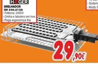 BragaJAV Grelhador Hager promoção