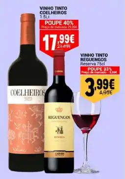 Neomáquina vinho tinto coelheiros promoção