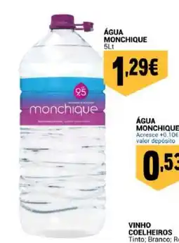 Neomáquina Água monchique promoção
