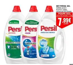 Neomáquina Persil sabão azul e branco promoção