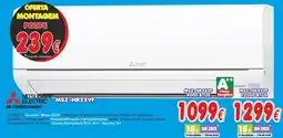BragaJAV Ar condicionado mitsubishi electric msz-hr25vf promoção