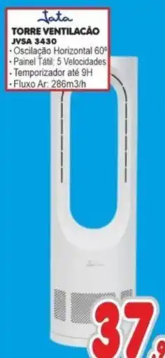 BragaJAV Tata torre ventilação jvsa 3430 promoção
