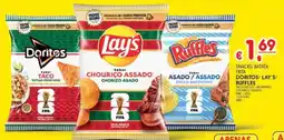 Meu Super Snacks / Batata Frita Doritos / Lay's / Ruffles promoção
