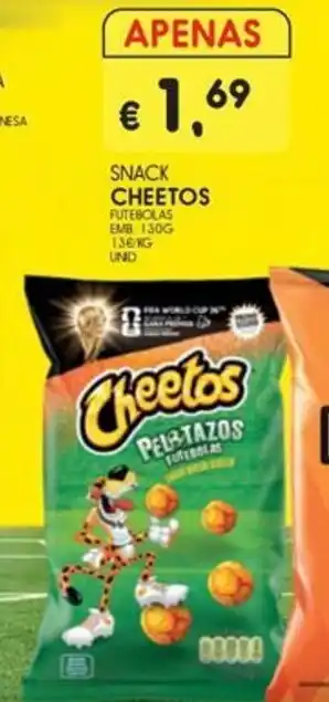 Cheetos pelatazos futebolas