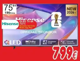 BragaJAV Hisense Qled tv 4k 75e7s promoção
