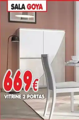 BragaJAV Vitrine 2 portas promoção